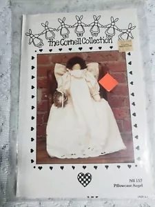 Funda de almohada vintage Pattern The Cornell Collection NB157 ángel 14" de alto - Imagen 1 de 2