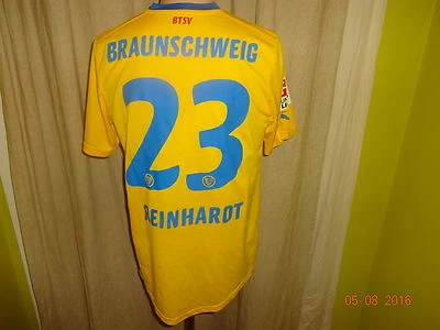 Eintracht Braunschweig Puma Matchworn Trikot "VW Bank" + Nr.23 Reinhardt Gr.M - Bild 1 von 4