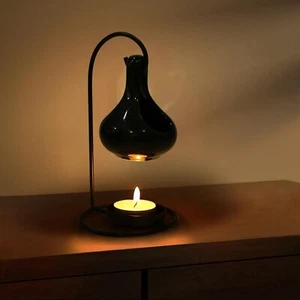 Hanging Cauldron Wax Melt & Essential Oil Burner – Black Aromatherapy Diffuser - Picture 1 of 7