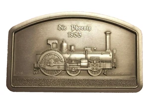 4 Zinnbilder Dampflokomotiven - Bild 1 von 4