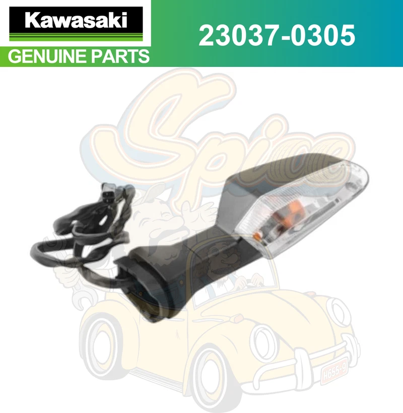 Kawasaki 2013 - 2017　NINJA 300 RIGHT REAR TURN SIGNAL 23037-0305 - Изображение 1 из 1