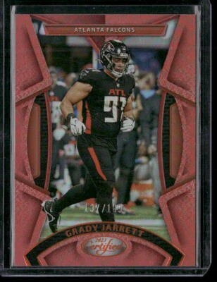 2023 Panini Certified #7 Grady Jarrett Red Mirror #/99 - Image 1 of 2