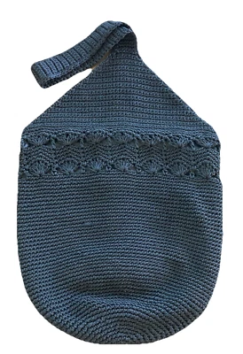 Bolso Bandolera Negro Crochet Cartera Cierre Cremallera Talla Mediana H&M Foto 1 de 4