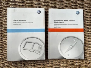 VW VOLKSWAGEN GOLF/ GOLF GTI / GTD / GTE (2013 - 2016) HANDBOOK - OWNERS MANUAL - Picture 1 of 6