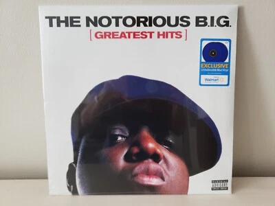 The Notorious B.I.G. Greatest Hits (Vinyl) Walmart Unbelievable Blue - Image 1 of 4