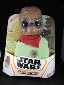 Star Wars Galactic Pals Wookiee Plush & Satchel Mattel - Picture 1 of 2