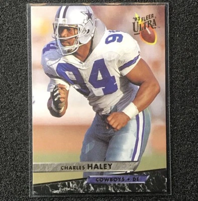 1993 Fleer Ultra Charles Haley #89 Dallas Cowboys - Image 1 of 2