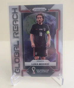 2022 PANINI PRIZM WORLD CUP LUKA MODRIC GLOBAL REACH #19 CROATIA - Picture 1 of 2