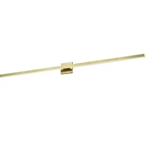Dainolite Arandel 1 Light 36W LED Vanity, Aged Brass/White - ARL-436LEDW-AGB - Picture 1 of 1