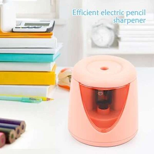 Electric Pencil Sharpener Automatic Helical Blade Office School Home Efficient - Picture 1 of 6