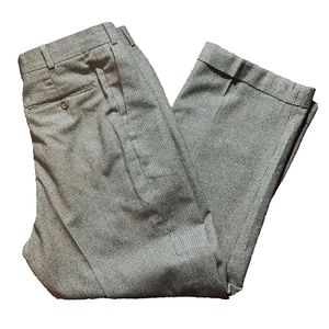 Polo University Club Ralph Lauren Mens 34x29 Pants Trousers Gray Black Checkered - Picture 1 of 24