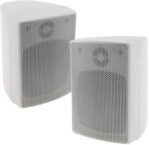 ChiliTec "CTB-40W" Satelliten Lautsprecher Boxen Paar Heimkino 40W 8Ohm weiß - Bild 1 von 8