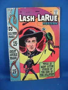 LASH LARUE 67 VG+ CHARLTON 1958 - Picture 1 of 2