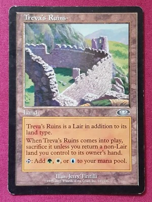 Magic The Gathering PLANESHIFT TREVA'S RUINS land card MTG - Image 1 of 2