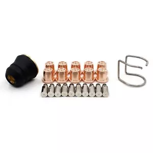 Puntas de electrodos de consumibles cortador de plasma 1,0 mm para antorcha de corte Trafimet S45 - Imagen 1 de 6