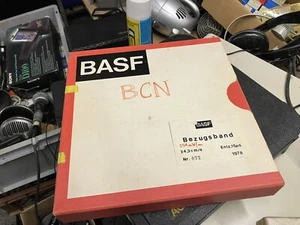 BASF BCN Bezugsband 254 mw/m 24,3cm/s 15 uS ,1978 (625/50) typ b BCN Test tape - Bild 1 von 3