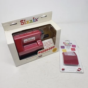 Sizzix Sidekick Sizzlits Doodle Dies Love Set Mini Die Cutting Embossing Machine - Picture 1 of 5