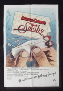 Vintage 1978 Original Cheech & Chong Up In Smoke Folded Movie Poster 41" x 27" - Picture 1 of 23