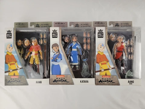 BST AXN: Nickelodeon Avatar - The Last Airbender Katara, Aang & Monk Aang  5" Cover