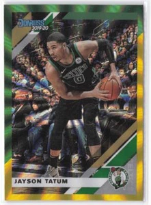 2019-20 Donruss Jayson Tatum #14 Holo Green and Yellow Laser - Bild 1 von 2