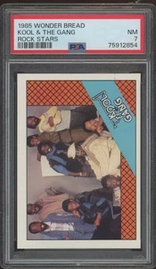 1985 Wonder Bread Rock Stars Kool & The Gang (PSA 7) - Picture 1 of 1
