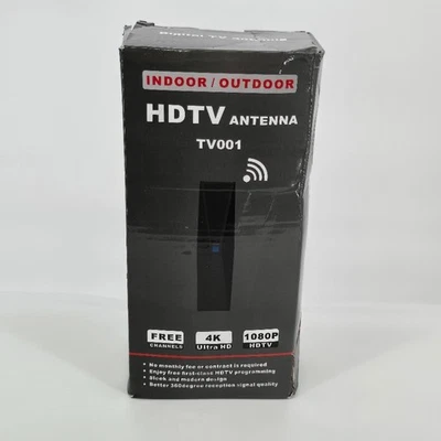 URIIU 2025 TV Antenna Indoor,1000+ Miles Long Range Antenna for 4K Smart TV - Image 1 of 2