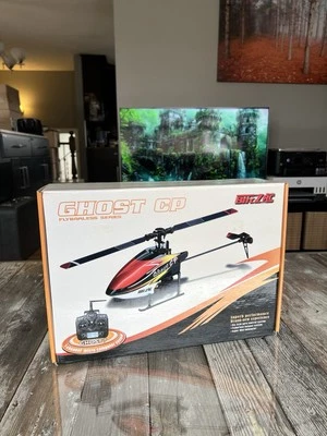 Blitz Rc Works Ghost CP/FP Flybarless Series Mini Helicopter Complete Kit RTR - Image 1 of 4