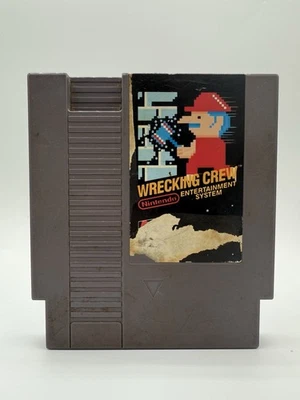 Wrecking Crew Nintendo Entertainment System NES 5 Screw 1985- & Tested - Image 1 of 4