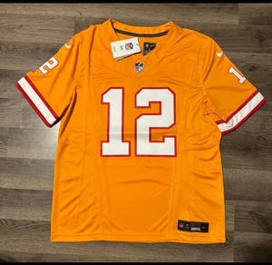 NIKE Tom Brady Tampa Bay Buccaneers Vapor FUSE Limited Trikot Creamsicle MED-2XL - Bild 1 von 4