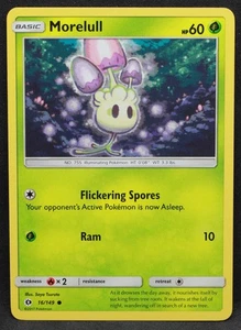 Morelull 16/149 SM Base Set Pokémon Normal Común - LP2 - Imagen 1 de 2