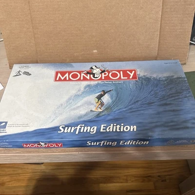Monopoly Surfing Edition, 2003 Board Game COMPLETE VGC Rare - Image 1 of 4