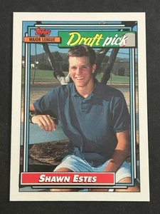 1992 Topps #624 Shawn Estes Rookie Seattle Mariners - Picture 1 of 2