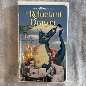 SEALED NEW The Reluctant Dragon VHS 1941 Rare Walt Disney Movie Clamshell - Picture 1 of 4