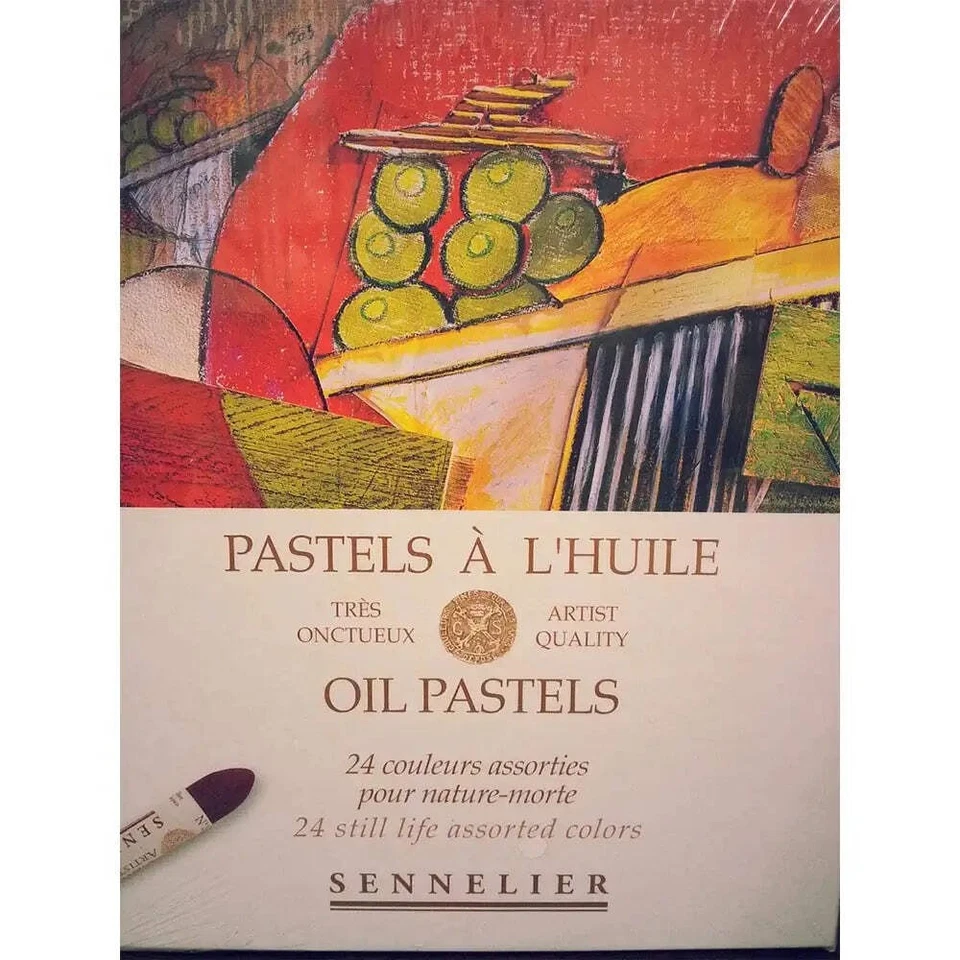 Sennelier Oil Pastel 24 Still Life Colours Set - Image 1 of 1