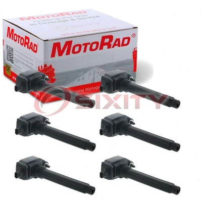 6 шт катушек зажигания MotoRad для Chrysler 300 2011-2018 годов выпуска свеча зажигания провод загрузки qp - Изображение 1 из 4