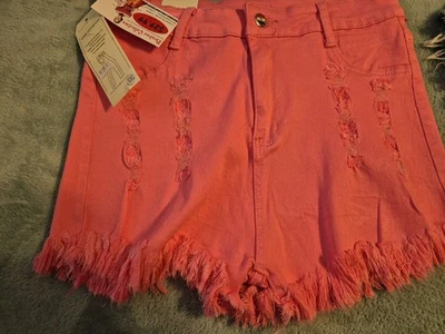 Pantalones cortos para mujer Paradice Collection talla 2xl rosa Foto 1 de 3