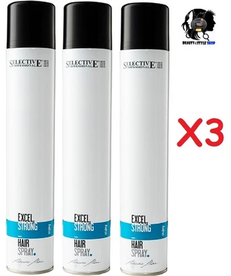 3X SELECTIVE PROFESSIONAL ARTISTIC FLAIR EXCEL LACCA STRONG LIMITED EDITION 500M - Immagine 1 di 3