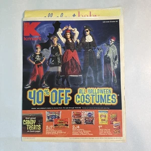 October 2006 Kmart Sales Mailer Flyer Advertising Ad Halloween Costumes Toys - Picture 1 of 15