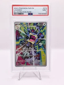 Tarjeta Pokémon Loudred 212/182 PSA 9 Paradox Rift - Imagen 1 de 3