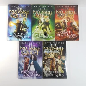 The Impossible Quest series books by Kate Forsyth Lot 1-5 COMPLETE set of 5 - Imagen 1 de 6