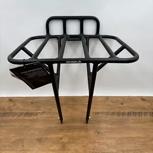 Origin8 Rush Messenger Front Flat Rack Front Axle Mount Black 26`/27.5`/29`/700c - Picture 1 of 3