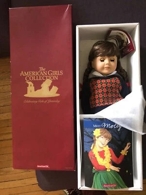 Muñeca American Girl retirada Pleasant Company - Molly - nunca sacada de la caja Foto 1 de 2