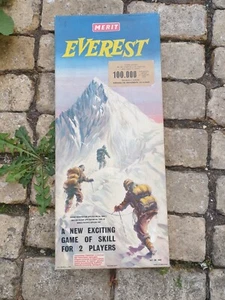 RARE ANCIEN JEU JOUET ANNÉE 60 EVEREST PAR MERIT NEUF NEW - Foto 1 di 5