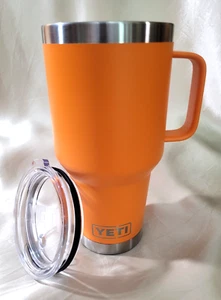 Tazza da viaggio YETI Rambler 35 oz con coperchio robusto ** arancione PAPAYA ** - Foto 1 di 5