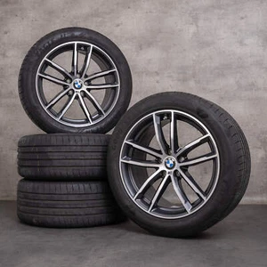 BMW 5er Felgen 18 Zoll G30 G31 Sommerräder Styling 662 M 8093915 8093916 orbit - Bild 1 von 5