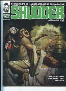 SHUDDER MAGAZINE #18 - SANJULIAN COVER - WARRANT PUBLISHING - OCTOBER/2024 - Picture 1 of 2
