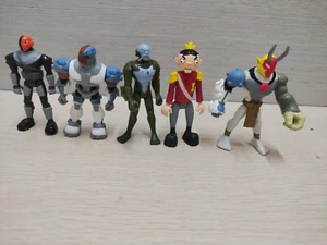 5 Stück DC Comics Universum Teen Titans Go Slade The Puppet King Trident & Cybrog - Bild 1 von 3