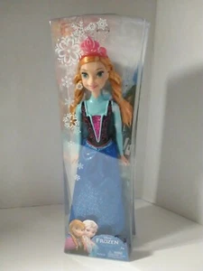 Disney Frozen Mattel Anna Sparkle Doll - Picture 1 of 6