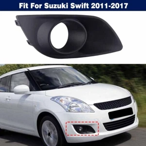 Right Front Bumper Fog Lamp Light Bezel Cover Frame For Suzuki Swift 2011-2017 - Foto 1 di 8