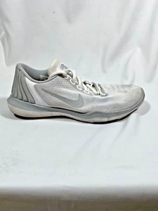 Nike Women's 852467-100 Flex Supreme TR 5 White Gray Training Shoes Size 8 - Picture 1 of 6